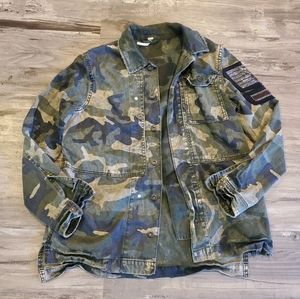 Free people embellished shirt/jacket